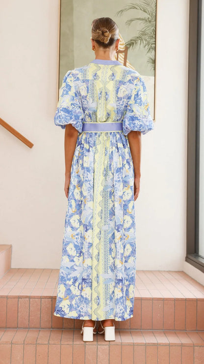 Vestido Jardín Real