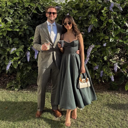 Chic Green Princess Dress