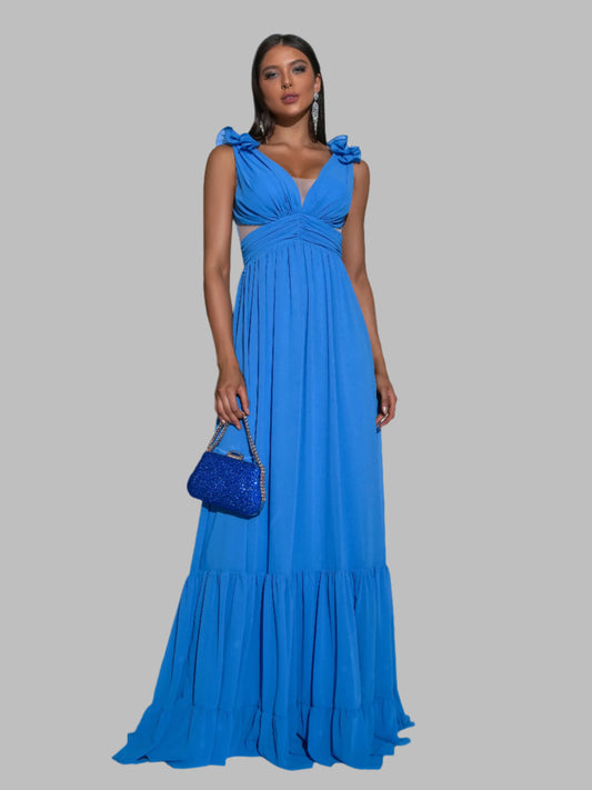 Vestido Elegancia Azul