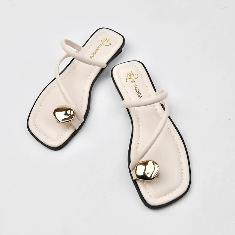 Sandalias Lujo Minimal