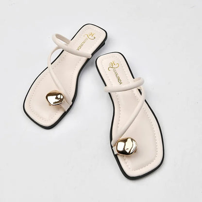Sandalias Lujo Minimal