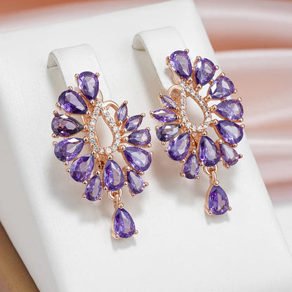 Aretes Rosa Imperial