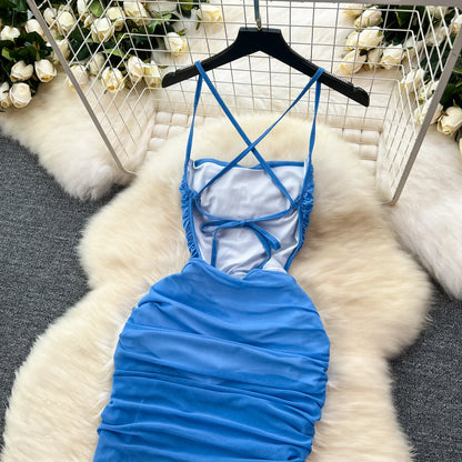 Vestido Encanto Azul
