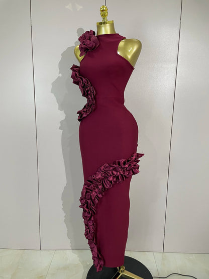 Vestido Vino Encanto