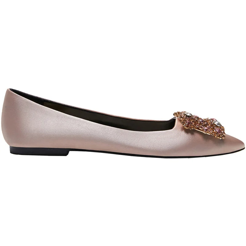 Zapatos Lujo de Seda