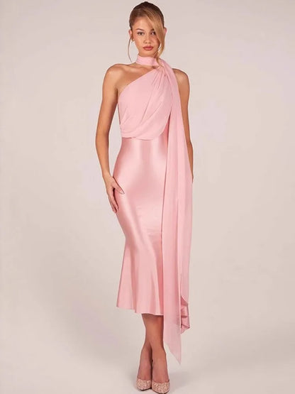 Halter Elegance Dress