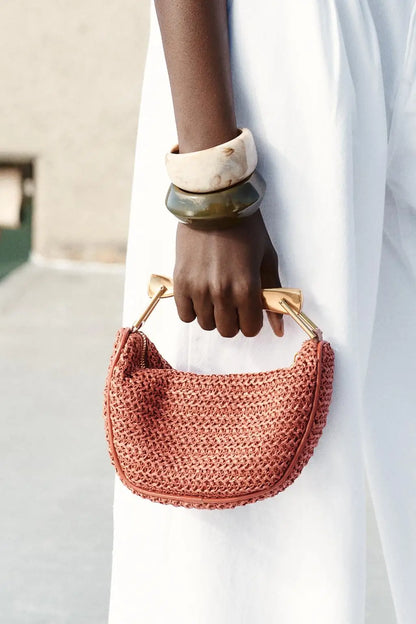 Bolso Luna Dorada