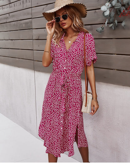 Boho Ibiza | Monica Mini Vestido Floral