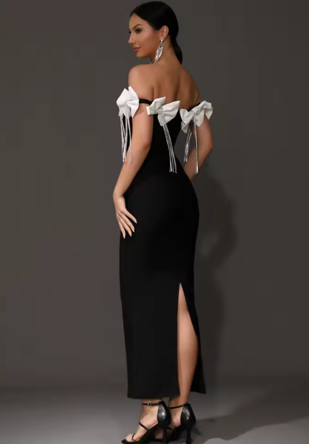 Vestido Lazos de Gala