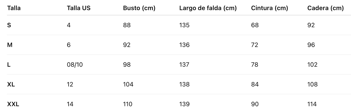 Vestido Rubí Imperial