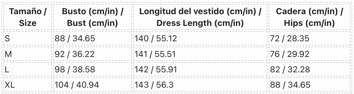 Vestido Samer