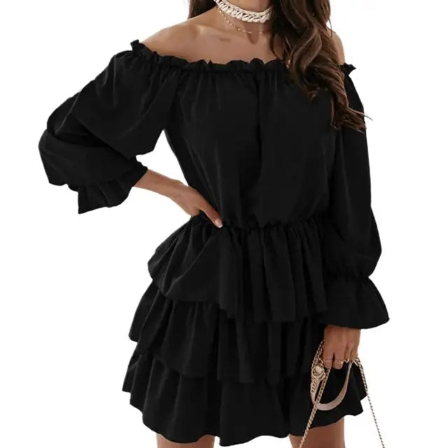 Vestido corto de Sabrina