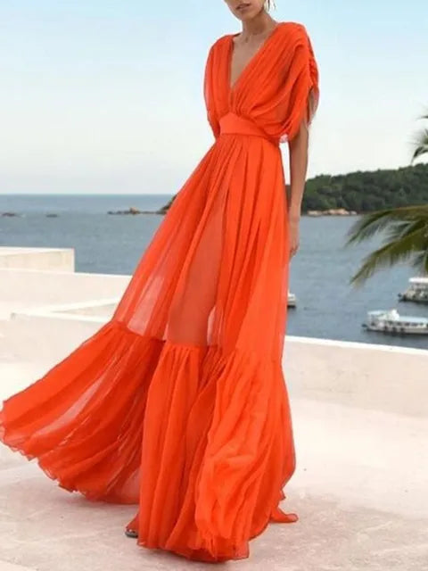 Vestido largo Bela