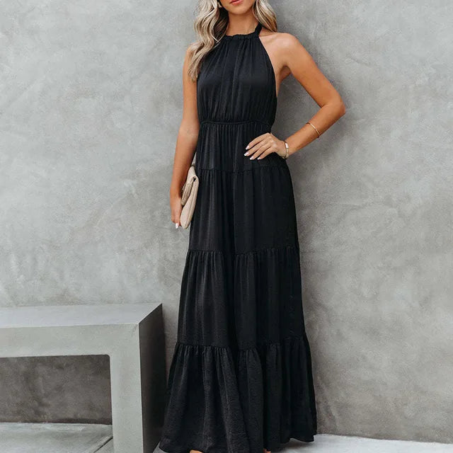 Vestido largo Fiorela