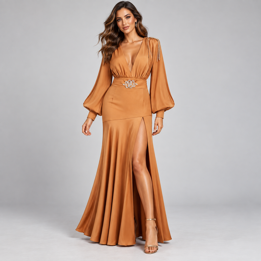 Golden Aurora Dress