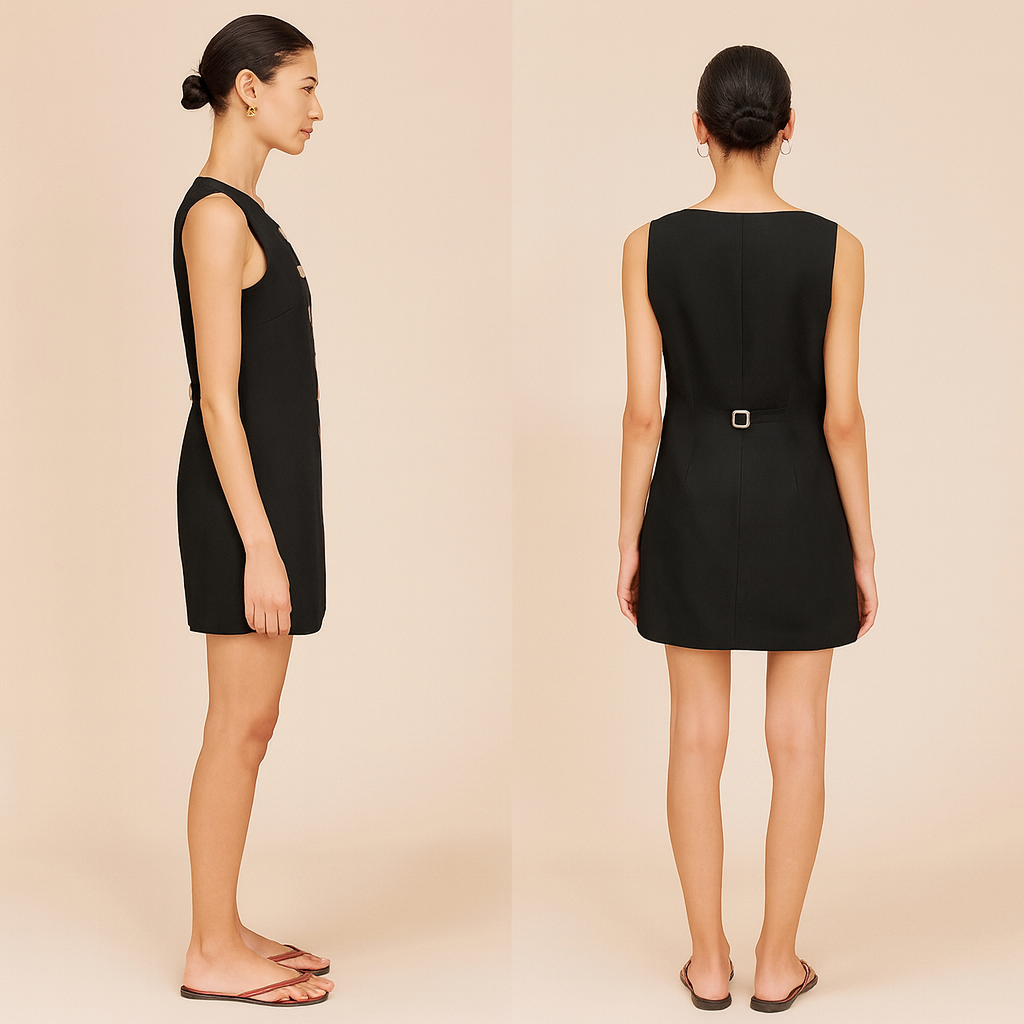 Vestido Lino Puro