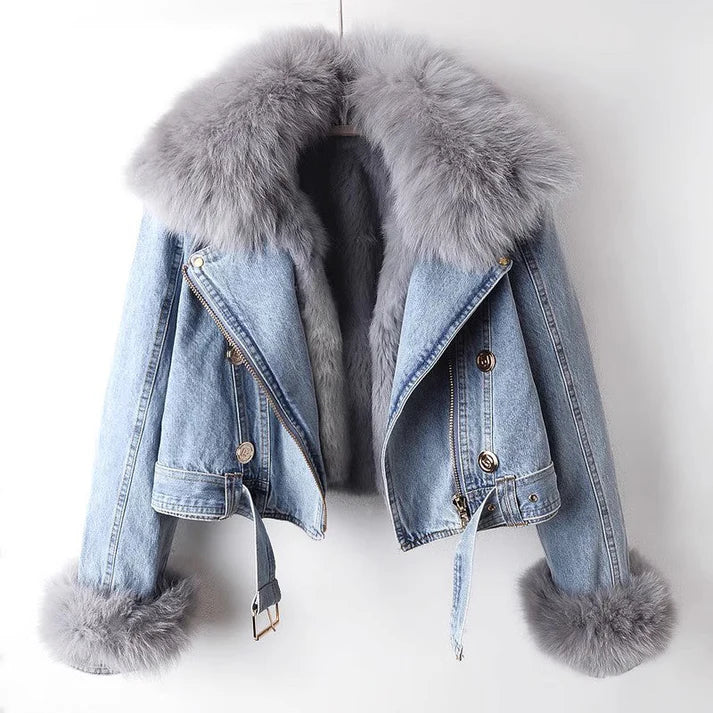 Chaqueta Denim Luxe