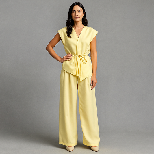Conjunto Amarillo Limonado