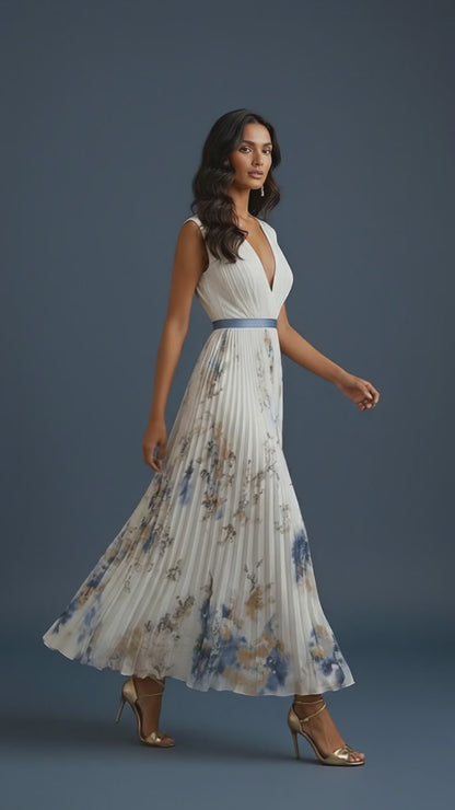 Vestido Cielo y Tierra