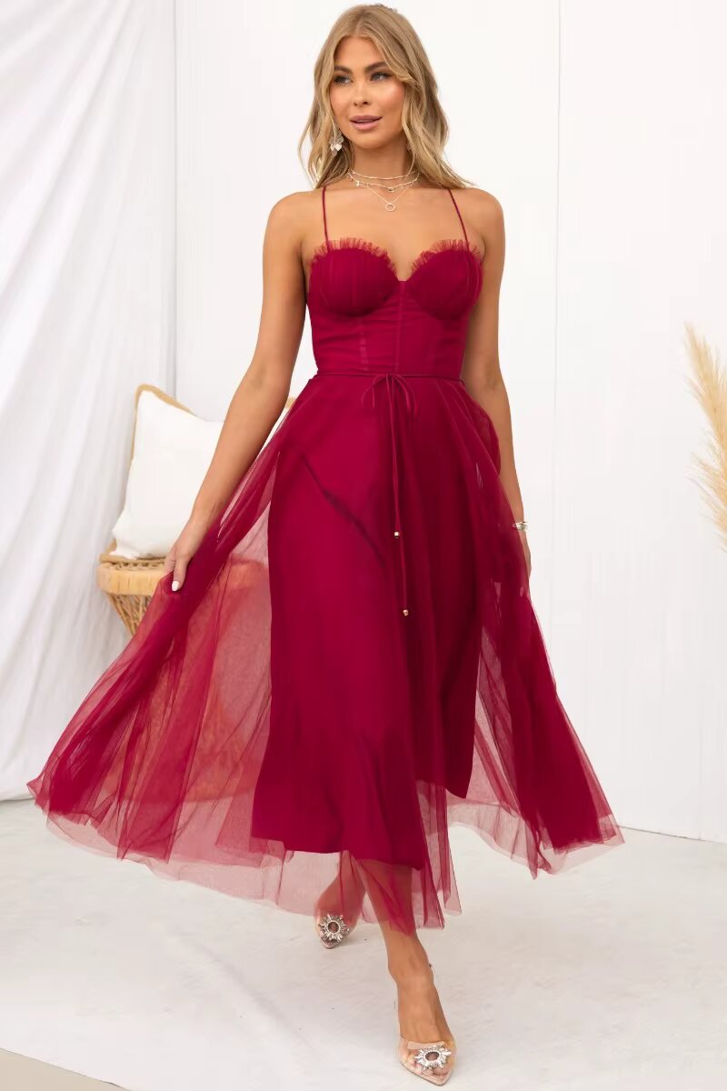 Vestido Sexy Mesh
