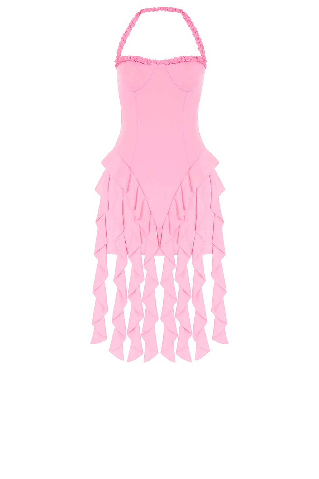 Vestido Volantes Sensual