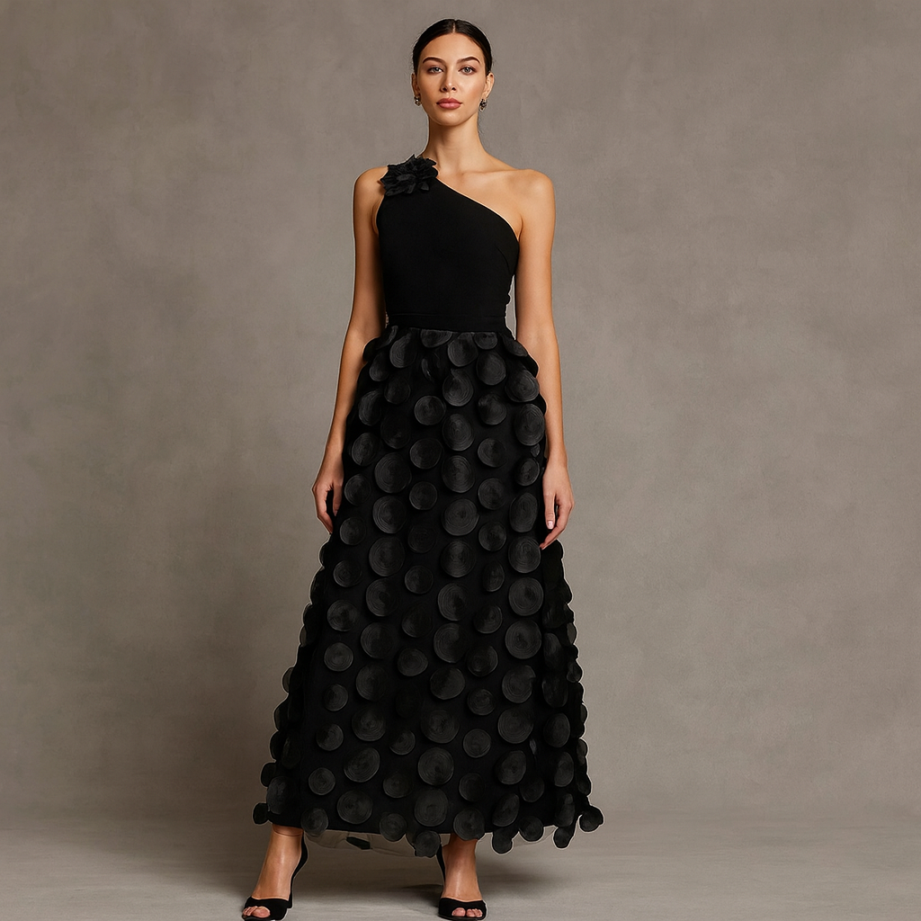 Vestido Elegancia Geométrica